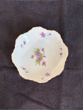 Vintage Porcelain Trinket Dish